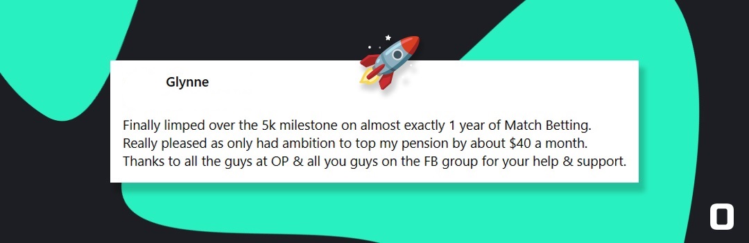 Outplayed member Glynne's review of how he made £5k from matched betting